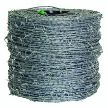 Double Twisted Galvanized Barbed Wire in Coil on Amazon & Ebay
